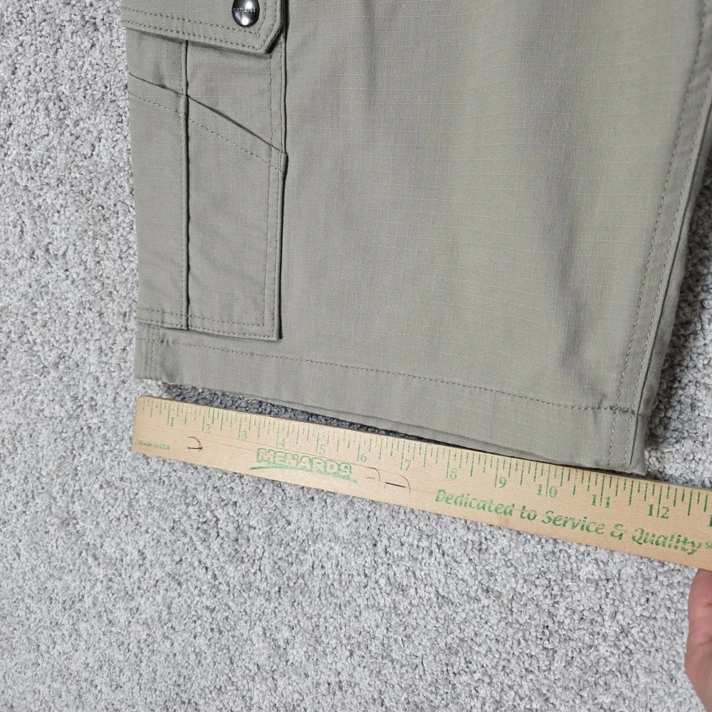 Carhartt Shorts Mens 36 Rugged Flex Relaxed Fit Ripstop Cargo light Gray NEW